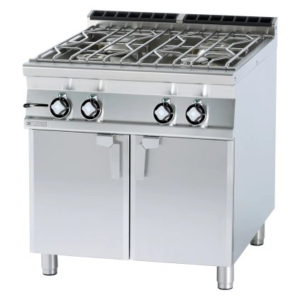 Sporák vodní plynový 4x hořák s podestavbou | RM - PCA-98G