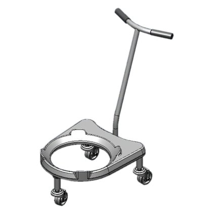 vozík manipulační pro kotlíky 80l | RM - WKK 80