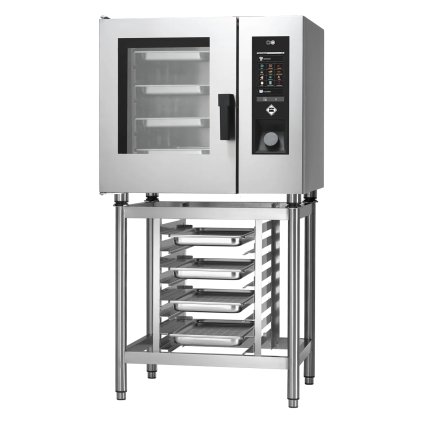 Konvektomat STEAMBOX elektrický 6x GN 1/1 automatické mytí bojler 400 V levé dveře | RM - STBB 0611 EL