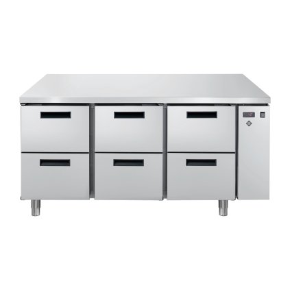 Podestavba mrazicí elektrická GN 1/1 deska KIT 3x2 zásuvky | RM - LNSF 703 2Z DKIT