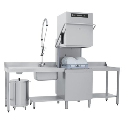 Myčka průběžná dvouplášťová 50x50 - 400 V | RM - TT 112 ABT