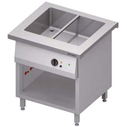 Vodní lázeň jednokomorová 2x GN 1/1, 1,6 kW, 799x750x880 mm | STALGAST, ST212081