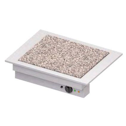 Granitová varná deska 2x GN 1/1, 1,6 kW, 830x620x390 mm | STALGAST, ST315081