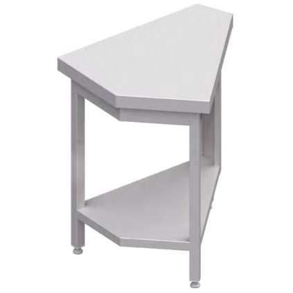 Pokladní pult, rohový, 45 stupňů, vnitřní, 667x830x880 mm | STALGAST, ST129071