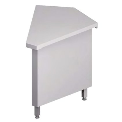 Pokladní pult, rohový, 45 stupňů, vnější, 667x830x880 mm | STALGAST, ST239071