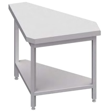 Pokladní pult, rohový, 90 stupňů, vnější, 785x785x880 mm | STALGAST, ST132111