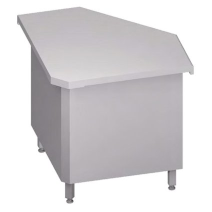 Pokladní pult, rohový, 90 stupňů, vnější, 785x785x880 mm | STALGAST, ST241111