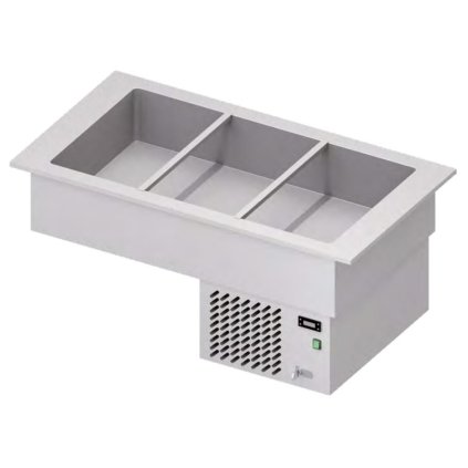 Chladicí vana na saláty 3x GN 1/1, 1150x620x510 mm | STALGAST, ST305111