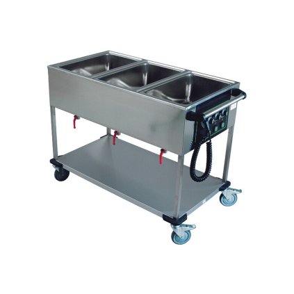 VOZÍK EKG 3/III ČELNÍ OVLÁDÁNÍ | ABNER, 11105