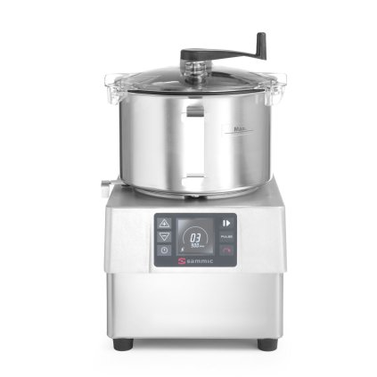 Kutr-emulgátor KE-5V s elektronickým grafickým panelem, Sammic, 5,5L, 230V/1500W, 286x387x(H)487mm