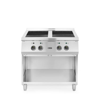 Indukční vařič se 4 varnými deskami, HENDI, 400V/17000W, 800x720x(H)854mm