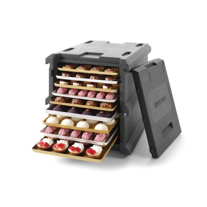 Termobox 9x 600x400mm, HENDI, Profi Line, 128L, 540x700x(H)640mm