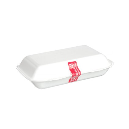 Samolepící jednorázová páska zajišťující balení a gastronádoby - sada 2 rolí, HENDI, 250 ks, 25x75mm