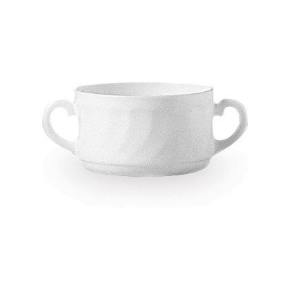 Polévková mísa Trianon, Arcoroc, 300 ml, 0,3L, Bílá, ⌀98x(H)59mm