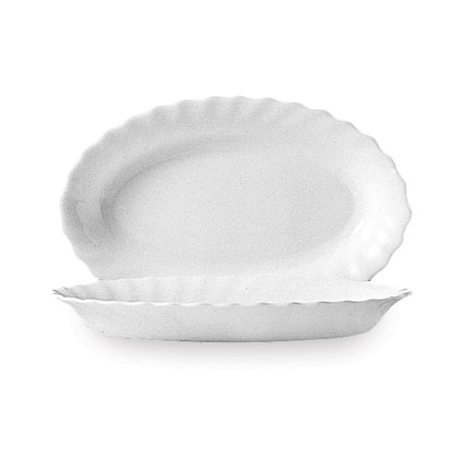 Servírovací mísa Trianon, Arcoroc, 220 mm, Bílá, 220x140x(H)28mm