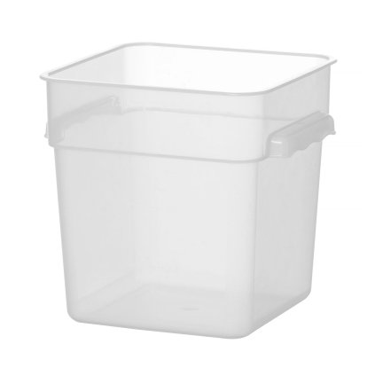 Nádoba na potraviny s dělicí přepážkou, HENDI, 7,6L, 235x235x(H)230mm