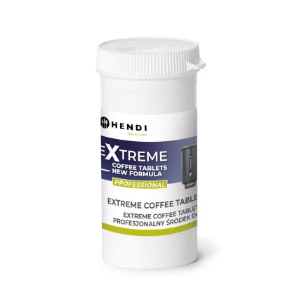 Extreme Coffee Tablets NEW FORMULA profesionální čistící prostředek na kávovary, HENDI, 25 tablet