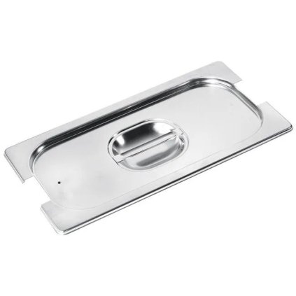 Víko gastronádoby se silikonovým těsněním a výřezem pro ucha, HENDI, Profi Line, GN 2/3, xmm