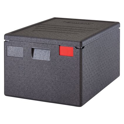 Termoizolační box Cam GoBox plnění shora, 600x400 mm, Cambro, 80 l, 80L, Černá, 690x490x(H)370mm