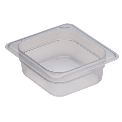 Nádoba z průhledného polypropylenu GN 1/6, Cambro, GN 1/6, 1L, Průhledná, 162x176x(H)65mm