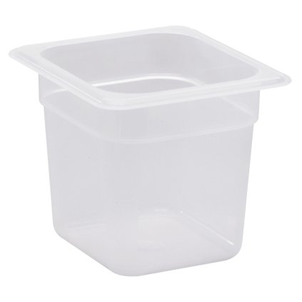 Nádoba z průhledného polypropylenu GN 1/6, Cambro, GN 1/6, 2,2L, Průhledná, 162x176x(H)150mm