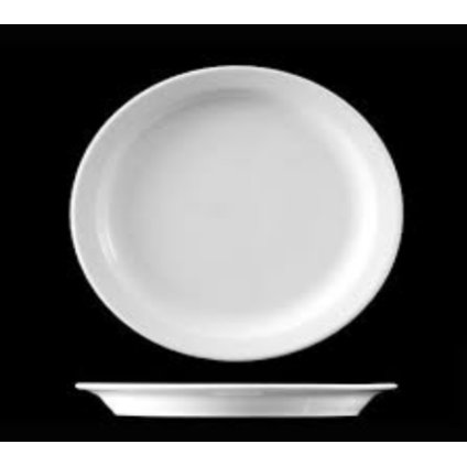 TALÍŘ POLOHLUBOKÝ 255 PORCELÁN | ABNER, 25604