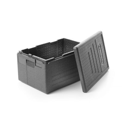 Termoizolační box Cam GoBox Economy 46 l, GN 1/1, GN 1/2, Cambro, Černá, 600x400x(H)316mm