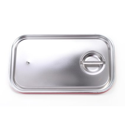 Víko se silikonovým těsněním na gastronádoby Standard bez úchytů GN 1/1