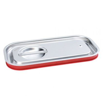 Víko se silikonovým těsněním na gastronádoby Standard bez úchytů GN 1/3
