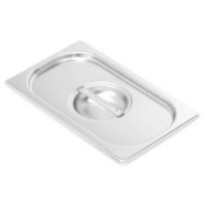 Víko s výřezem na naběračku na gastronádoby bez úchytů GN 1/3