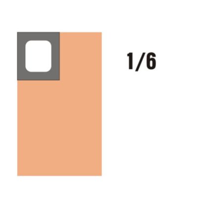 GN-P 1/6×65-BÍLÁ porcelánová | ABNER, 20582