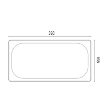 GN ZMRZLINOVÁ 360X165X180           NEREZ | ABNER, 21008