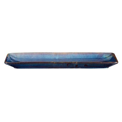 27714 deep blue podnos obdelny 30 5 14 cm