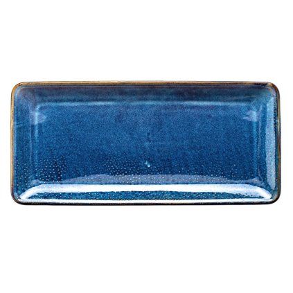 27717 deep blue podnos obdelny 35 5 16 5 cm
