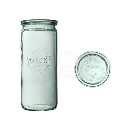 Sklenice WECK Cylindric 1590 ml s víčkem 6 ks