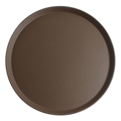 Camtread podnos protiskluzový kulatý pr. 45 cm, hnědá