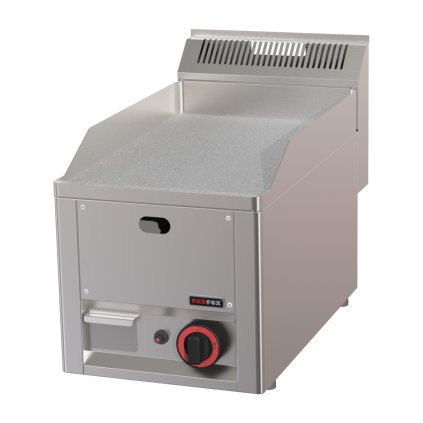 Grilovací deska 32x48 plynová durable chrom hladká bez podestavby | REDFOX - FTHC 30 GL