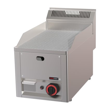 Grilovací deska 32x48 plynová durable chrom rýhovaná bez podestavby | REDFOX - FTRC 30 GL