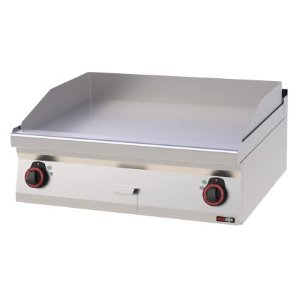 Grilovací deska 80x51 elektrická hladká bez podestavby 400 V | REDFOX - FTH 70/08 E