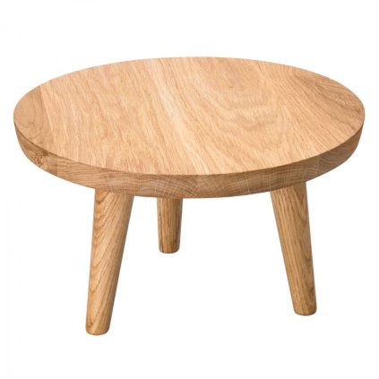 Stojan kruhový, dubový, vysoký pr. 280 mm