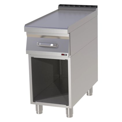 Pracovní plocha 40x83 - 1x zásuvka GN 1/1 | REDFOX - PP 90/40