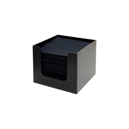40362 stojan na ubrousky seda 13 13 cm
