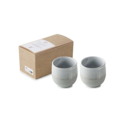 No.W set espresso šálků 8 cl, polární bílá