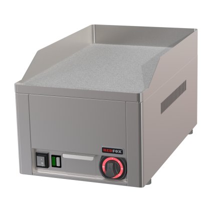 Grilovací deska 32x48 elektrická durable chrom hladká stolní 230 V | REDFOX - FTHC 30 E