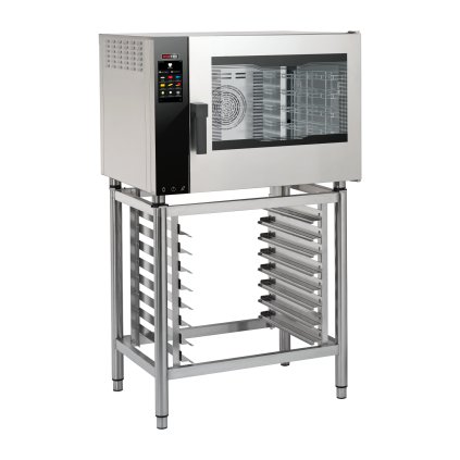 Konvektomat elektrický nástřik dotykový barevný pravé dveře 5x GN 1/2 | REDFOX - MPDN 0511 ER