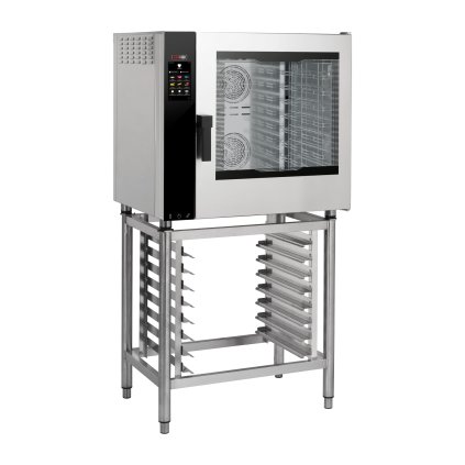 Konvektomat elektrický zesílená verze nástřik dotykový barevný automatické mytí pravé dveře 7x GN 1/2 | REDFOX - MPDN 0711 X ERAM