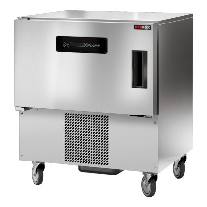 Šoker 5x GN 1/1 s kolečky a LED osvětlením | REDFOX - SHFN 0511 KL LED