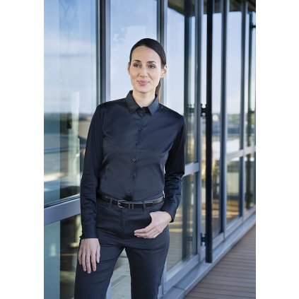 Dámská halenka s dlouhým rukávem Active-Stretch s moderním střihem