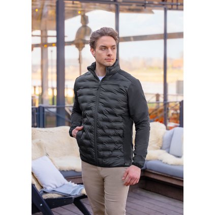 Dámská hybridní bunda Outdoor-Pro, z udržitelného materiálu, 78 % recyklovaný polyester s certifikátem GRS / 19 % polyester / 3 % elastan