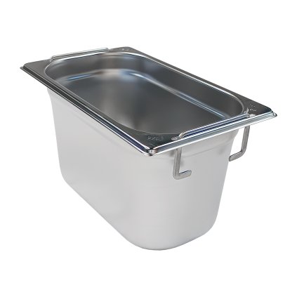 Gastronádoba GN 1/4 - 150 ucha zasouvací nerezová | REDFOX - GN 1/4-150 U